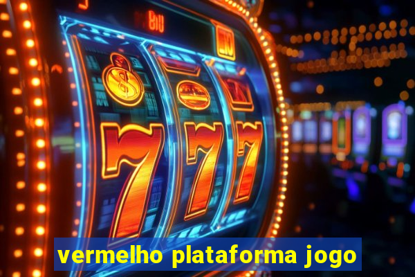 vermelho plataforma jogo